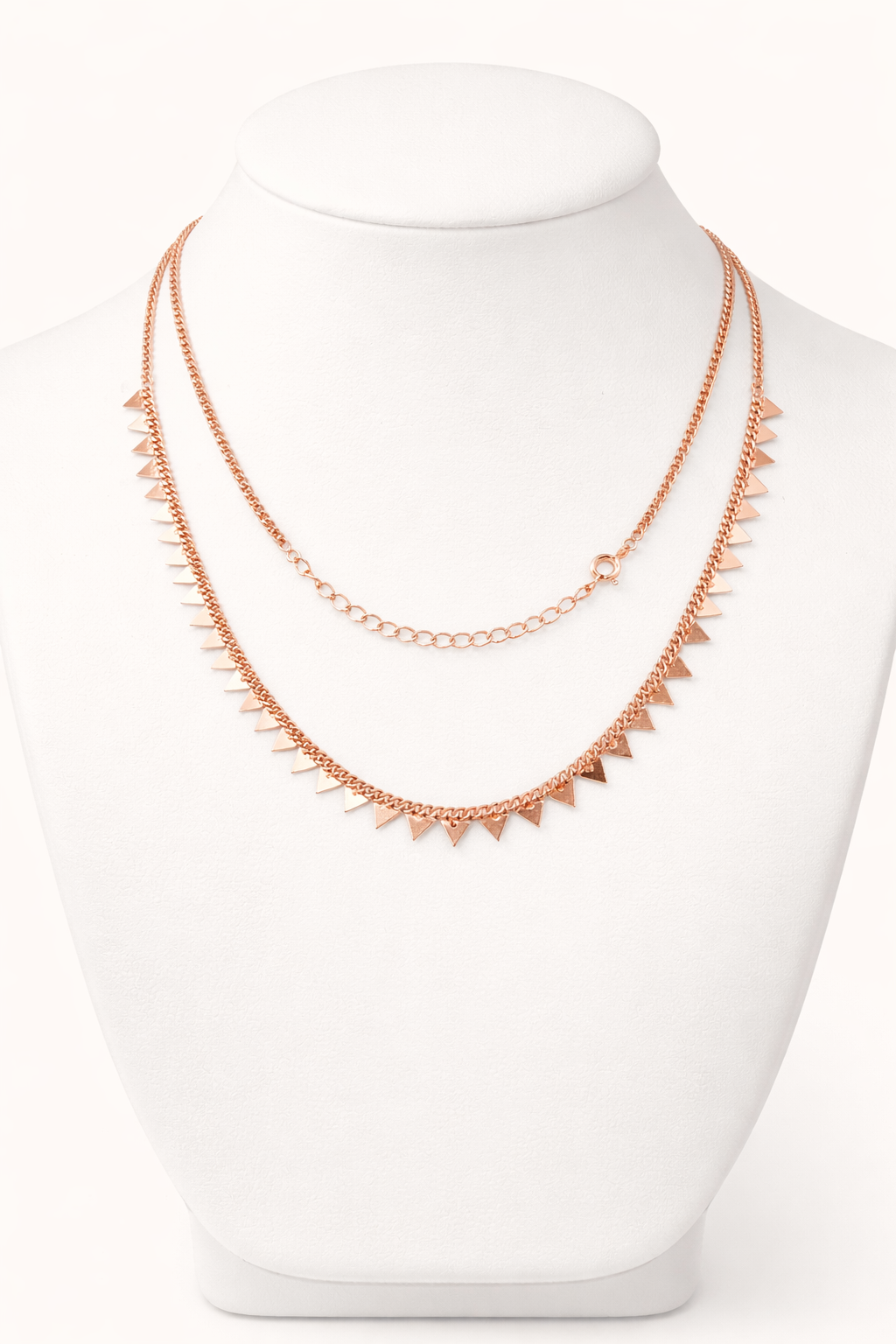 Bronze Spark Ring Detailansicht – zeitloses Design mit bronzefarbenem Element
