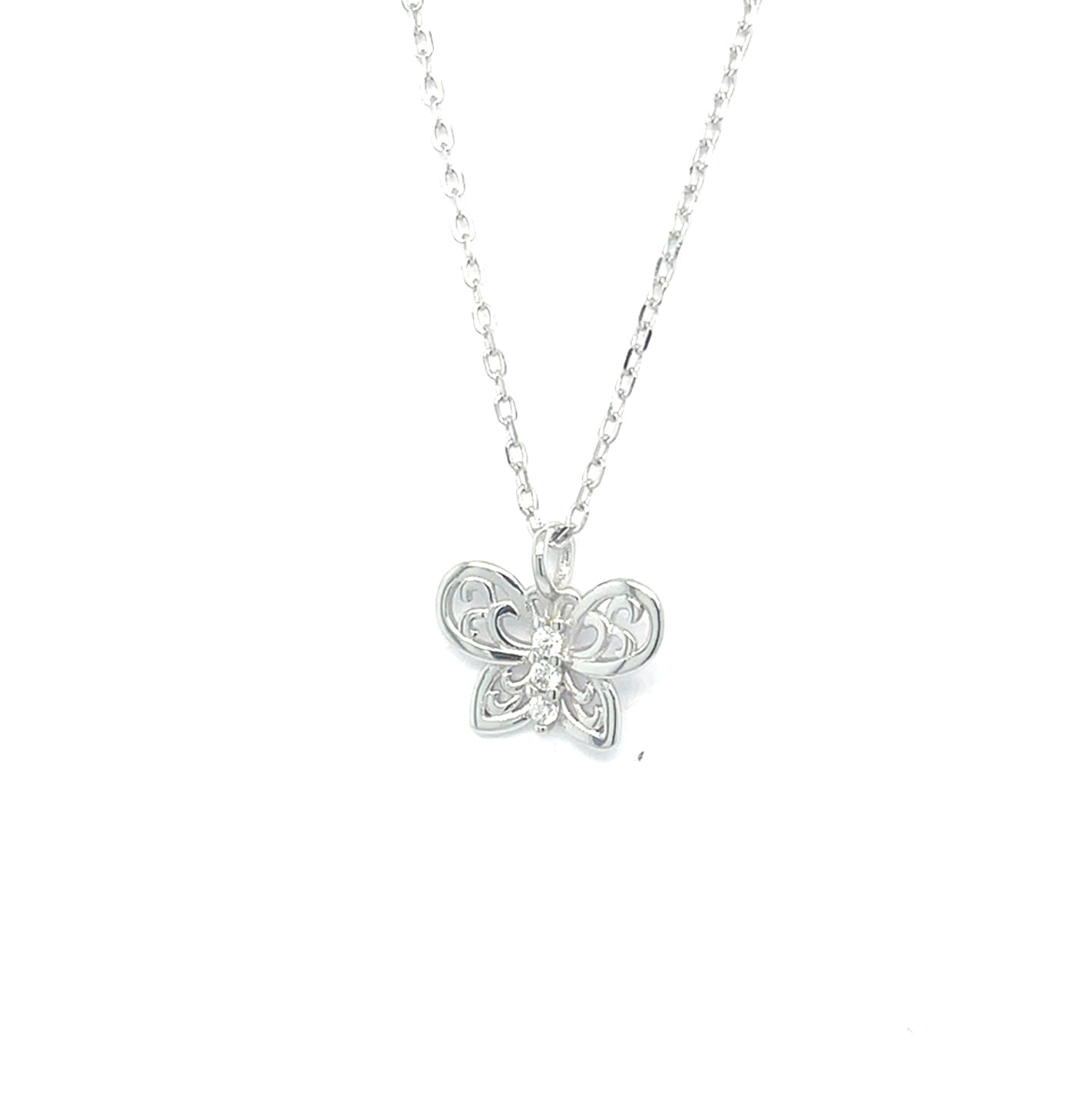 Fly Ohrringe Detailansicht – elegantes zeitloses Design aus hochwertigem Silber