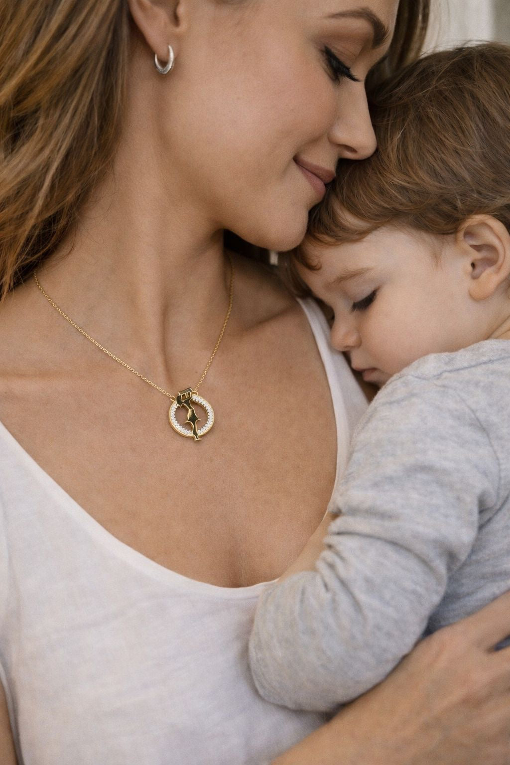 Mother's Glow Silberring – eleganter Ring aus Sterling Silber als Geschenk für Mütter