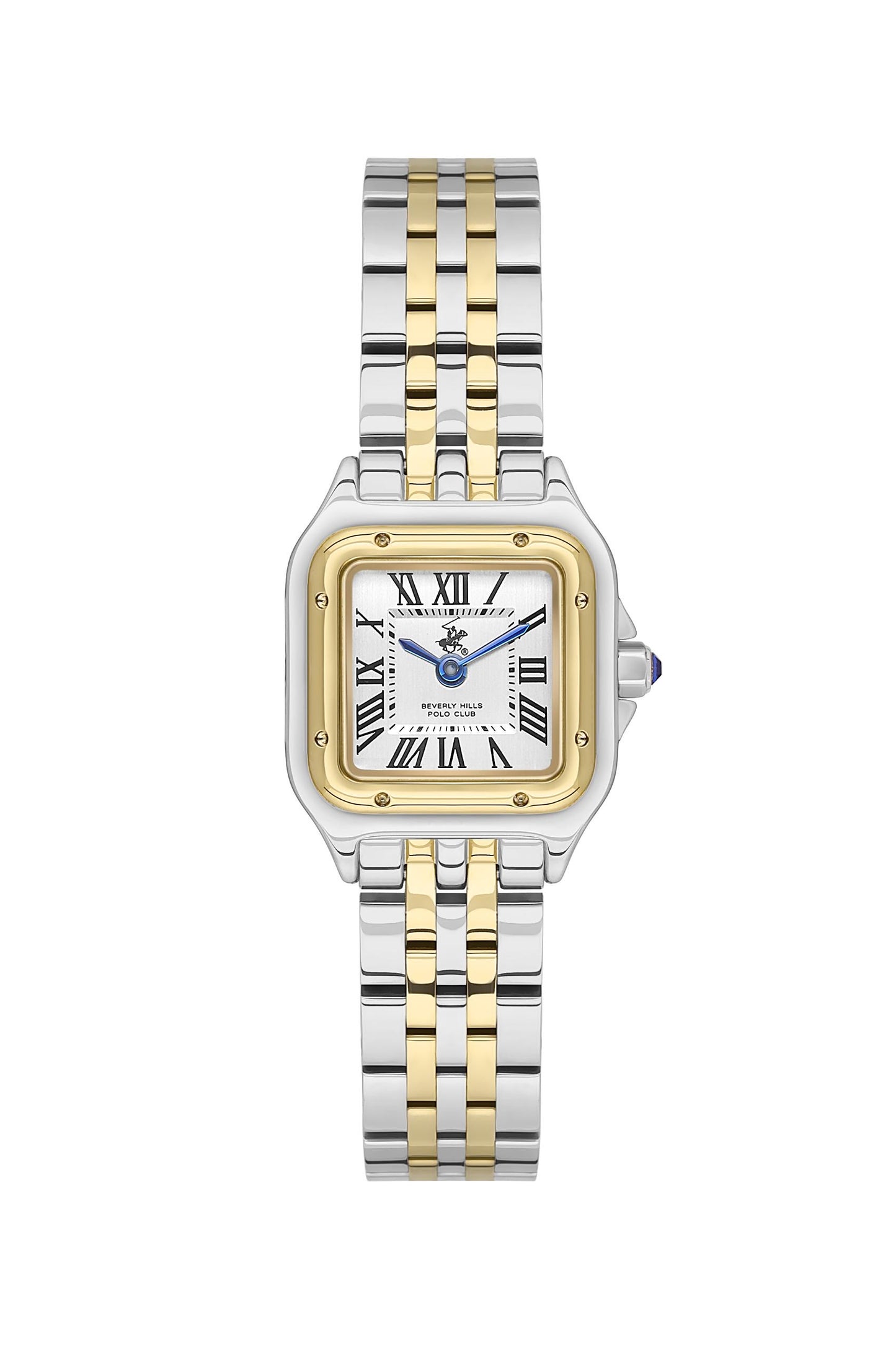 Detailansicht Heritage Gold-Silver Armbanduhr mit elegantem zweifarbigem Design