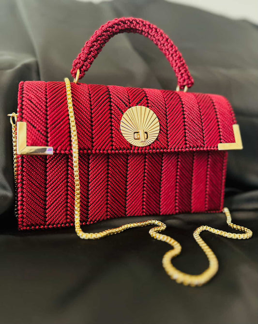 “Ruby Élégance Bag”