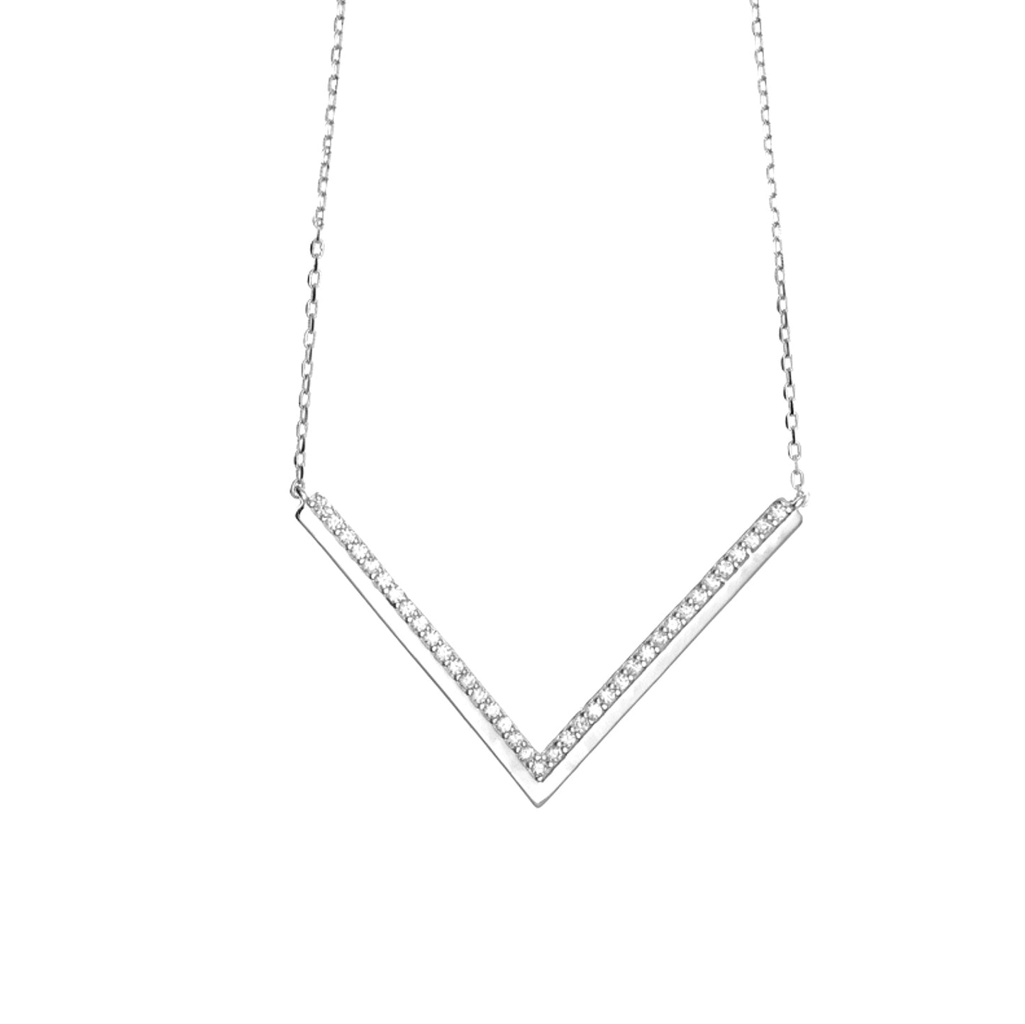 Linea Ohrringe Detailansicht – elegantes schlichtes Design aus hochwertigem Silber