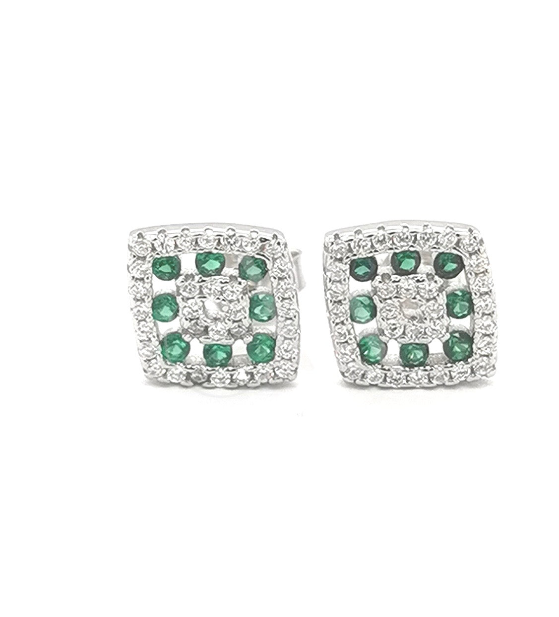 Saphire Luna Ohrringe von Amel Silver Style – zeitlose Raffinesse mit edlen Edelsteinen