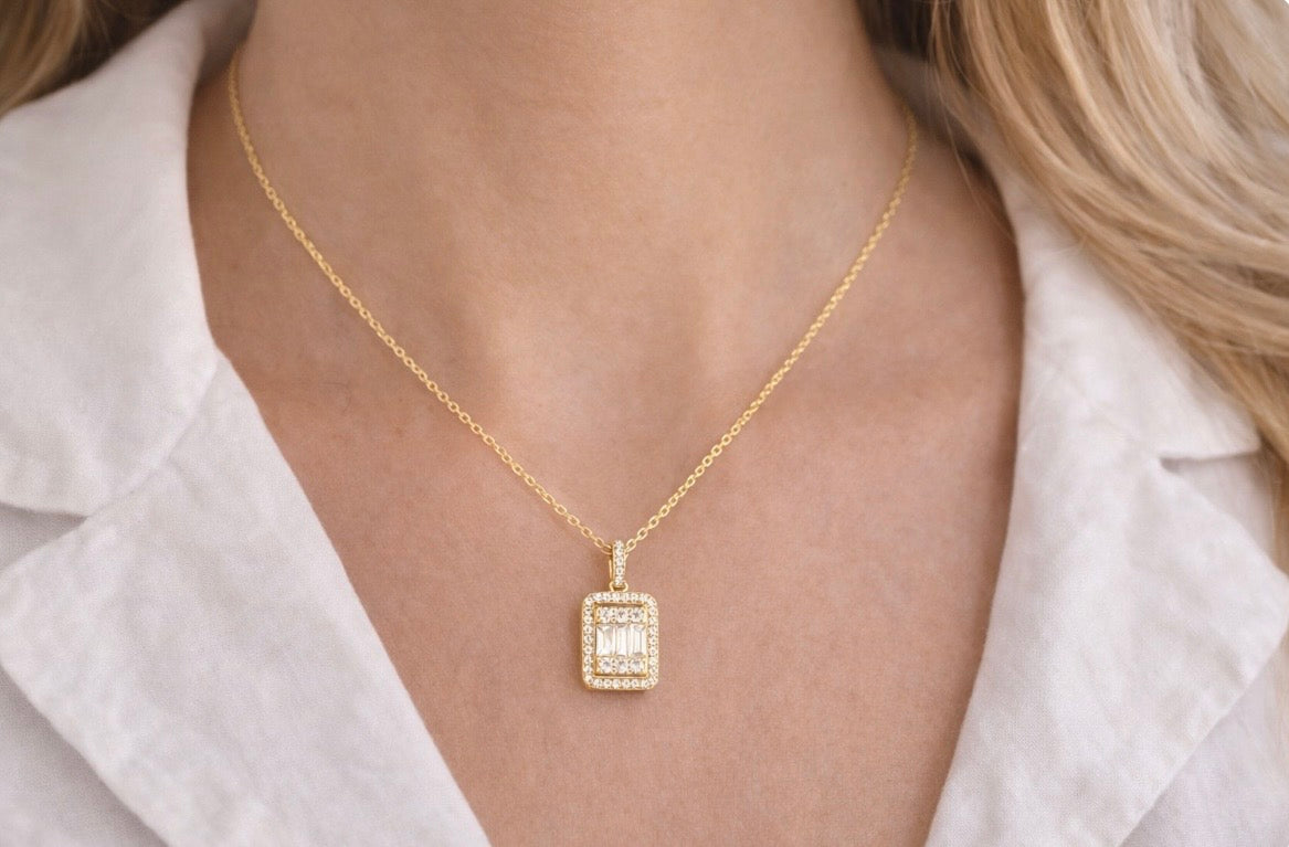 Goldspark Silberohrringe – elegante minimalistische Ohrringe aus Sterling Silber mit Goldakzent
