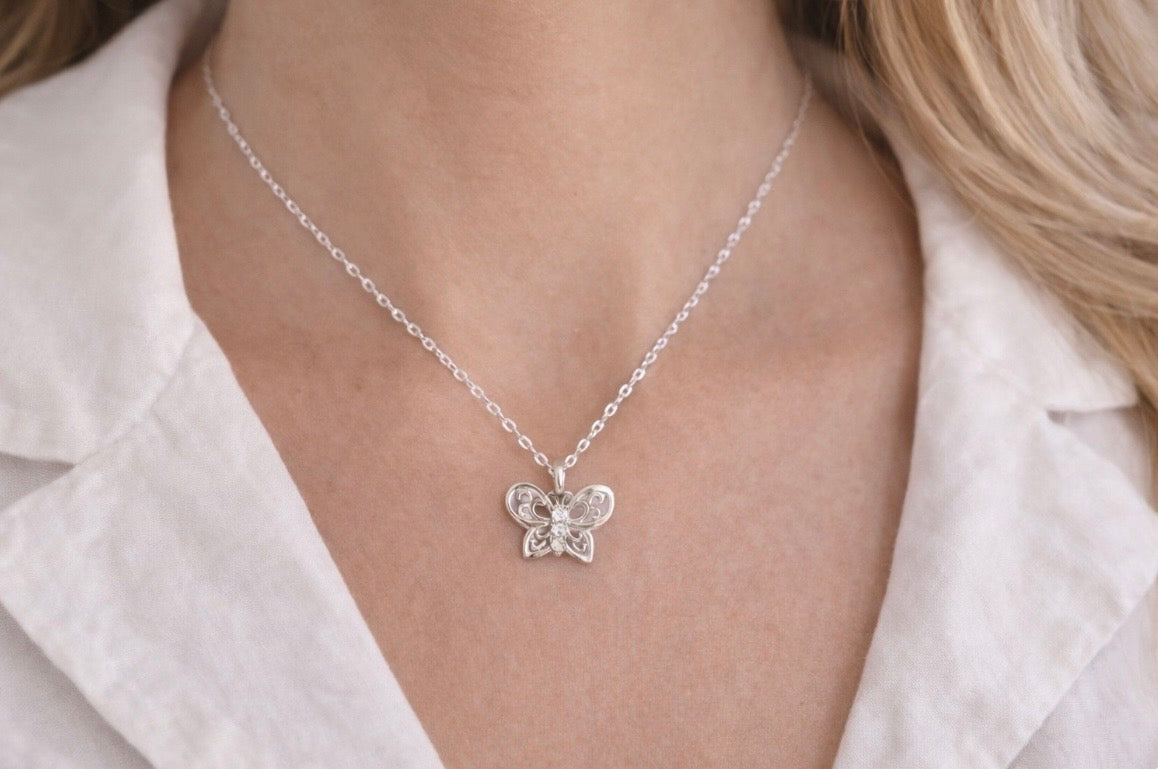 Fly Silberohrringe – minimalistische Ohrringe aus Sterling Silber